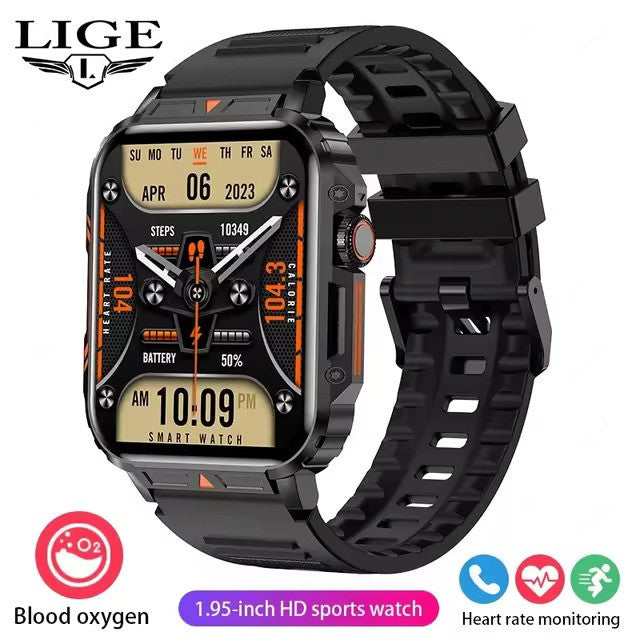 Smartwatch 1.95" Health Monitoring IP68 Waterproof Sport Fitness Watch for Men & Women