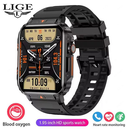 Smartwatch 1.95" Health Monitoring IP68 Waterproof Sport Fitness Watch for Men & Women