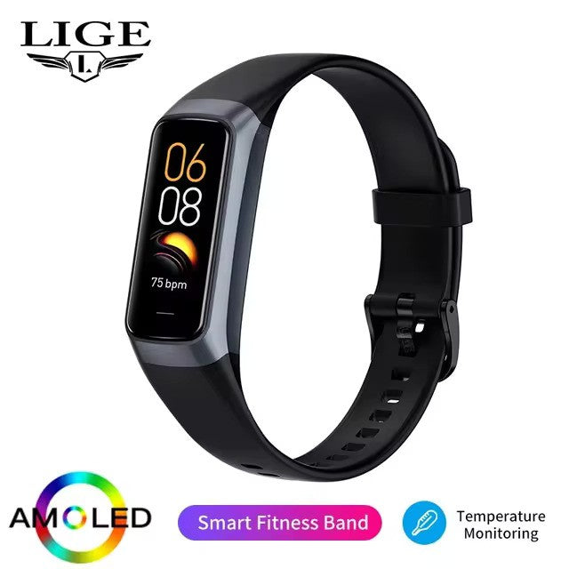 Premium Waterproof Smartwatch Fitness Tracker for Men & Women