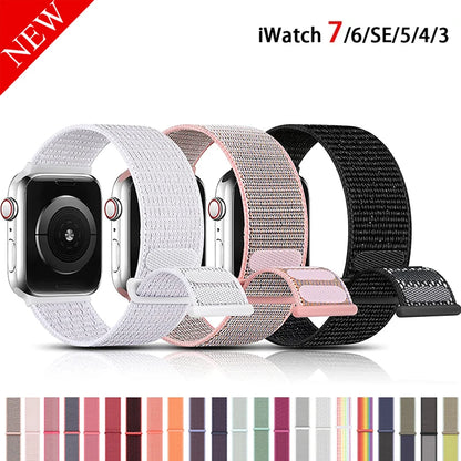 Nylon Strap For Apple Watch Band