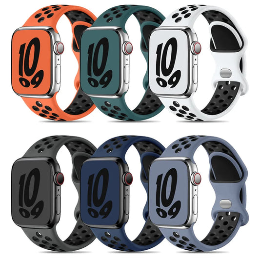 Sport Strap for Apple Watch Band- Silicone Bracelet