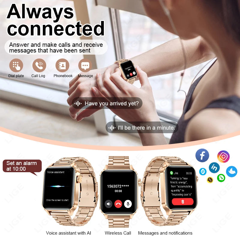 New Bluetooth Call Smart Watches for Women