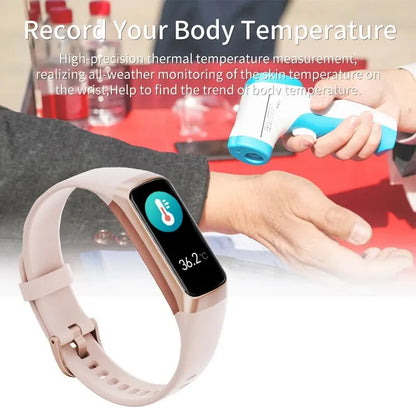 Premium Waterproof Smartwatch Fitness Tracker for Men & Women