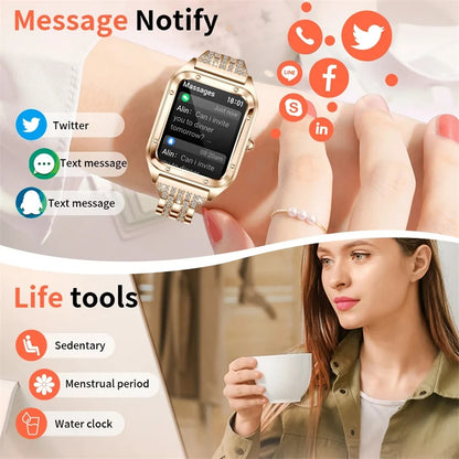 Multifunctional Smart Watch for Women