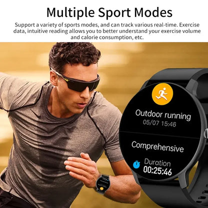 Ladies Smartwatch: Bluetooth Call, Fitness Tracker, for iOS & Android