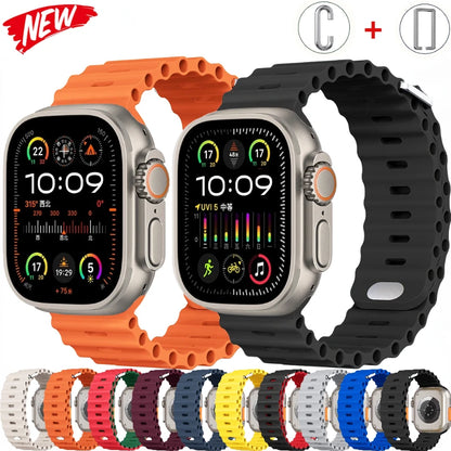 Silicon Strap For Apple Watch Ultra 2 Band