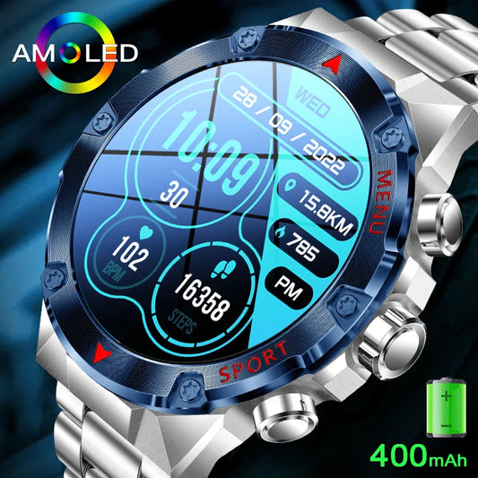 Luxury Waterproof Men Smartwatch