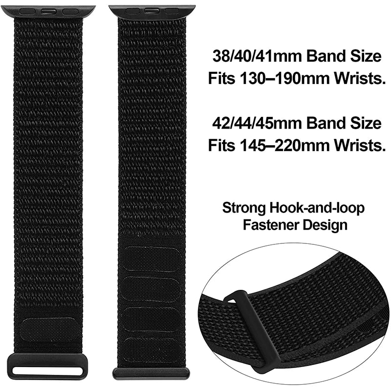 Nylon Strap For Apple Watch Band