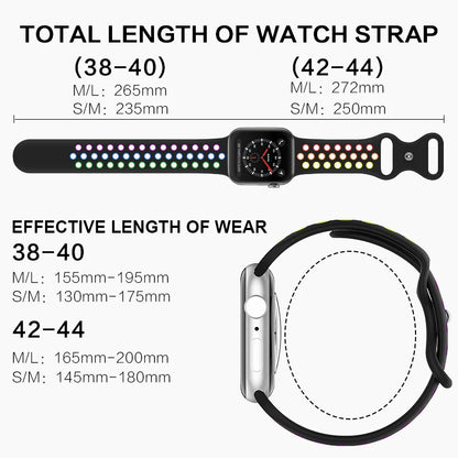 Sport Strap for Apple Watch Band- Silicone Bracelet