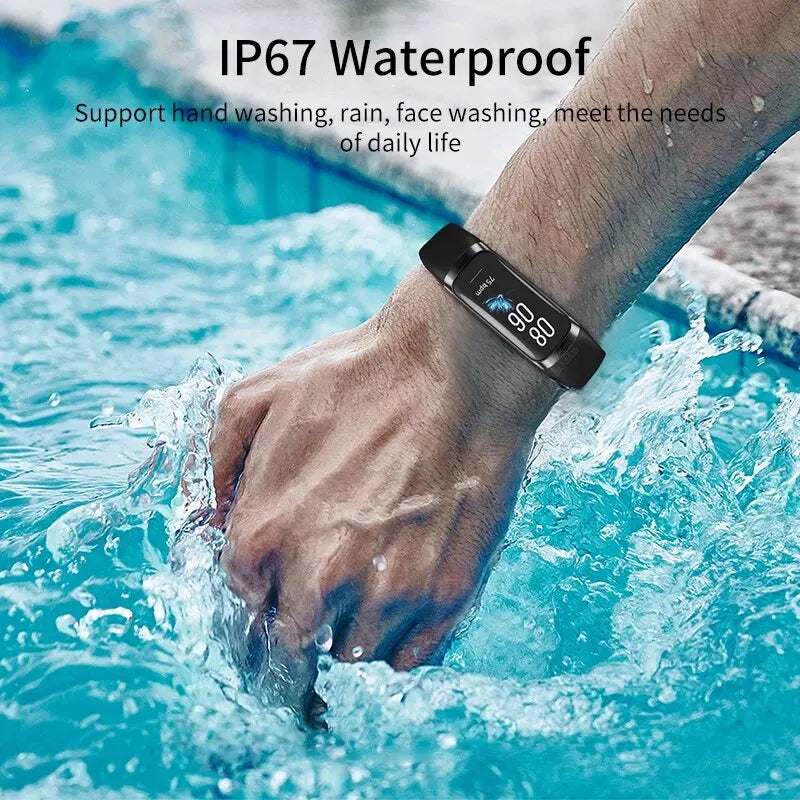 Premium Waterproof Smartwatch Fitness Tracker for Men & Women