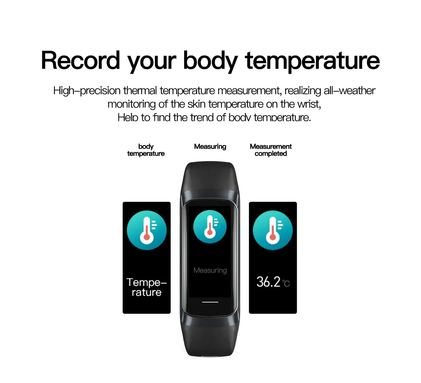 Premium Waterproof Smartwatch Fitness Tracker for Men & Women