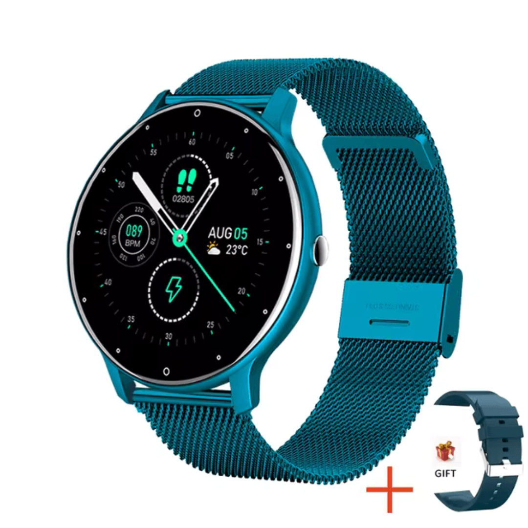 Smartwatch for Women: Full Touch Screen, Fitness Tracker for iOS and Android