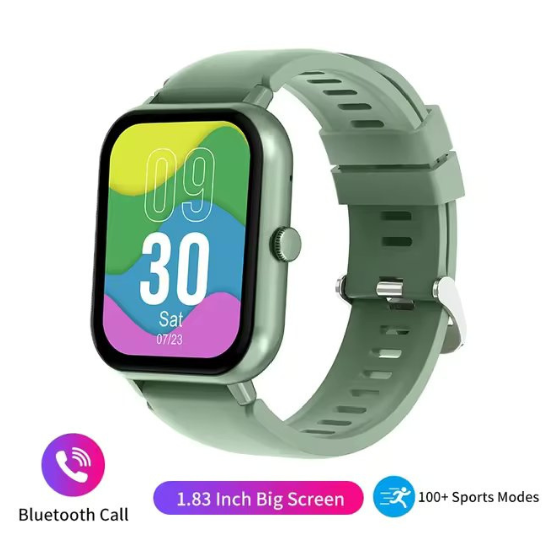 Bluetooth Call Smartwatch: Full Touch Screen, Fitness Tracker for Men & Women