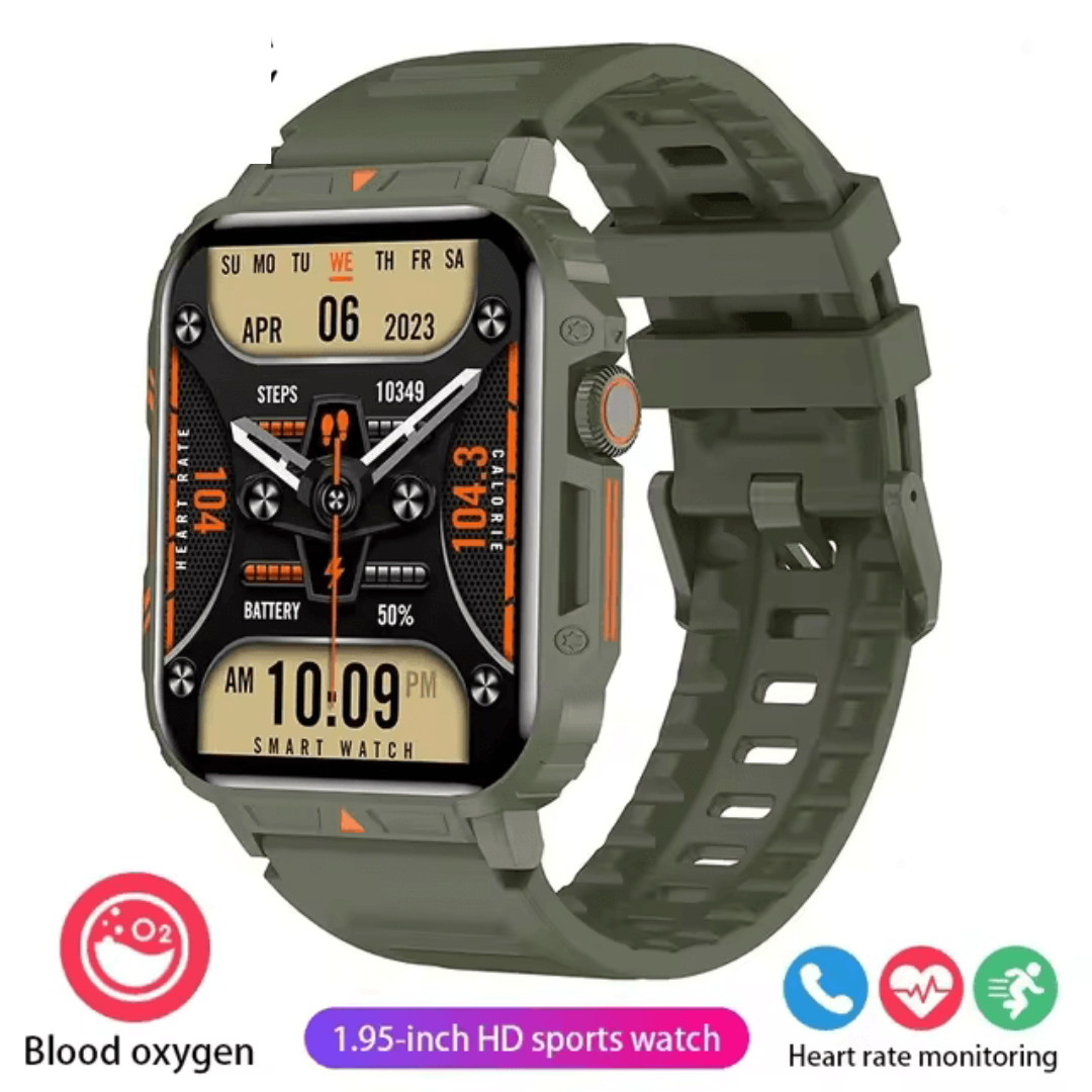 Smartwatch 1.95" Health Monitoring IP68 Waterproof Sport Fitness Watch for Men & Women