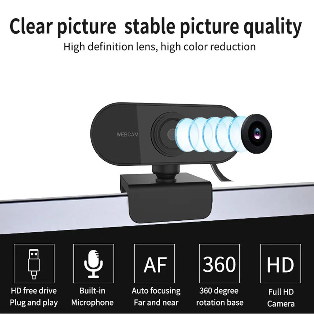 K Webcam Pro HD Auto-Focus Cam