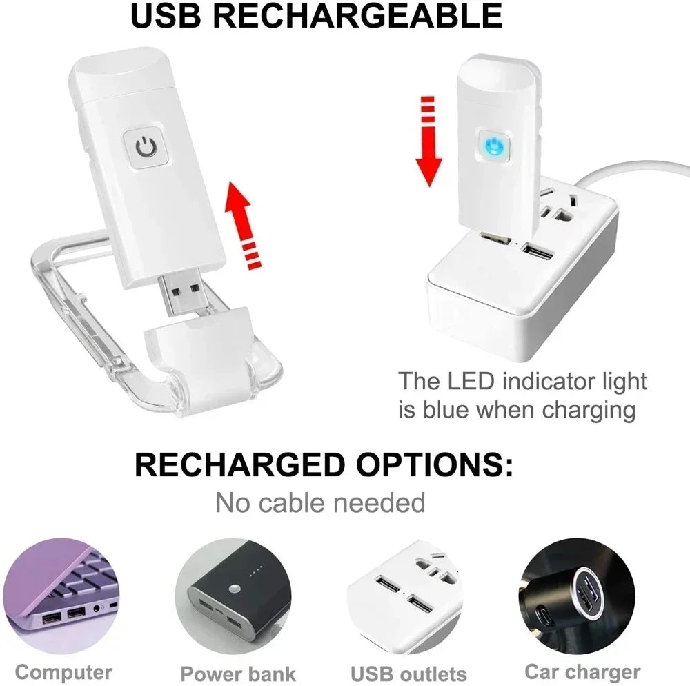 AmberGlow USB Book Light