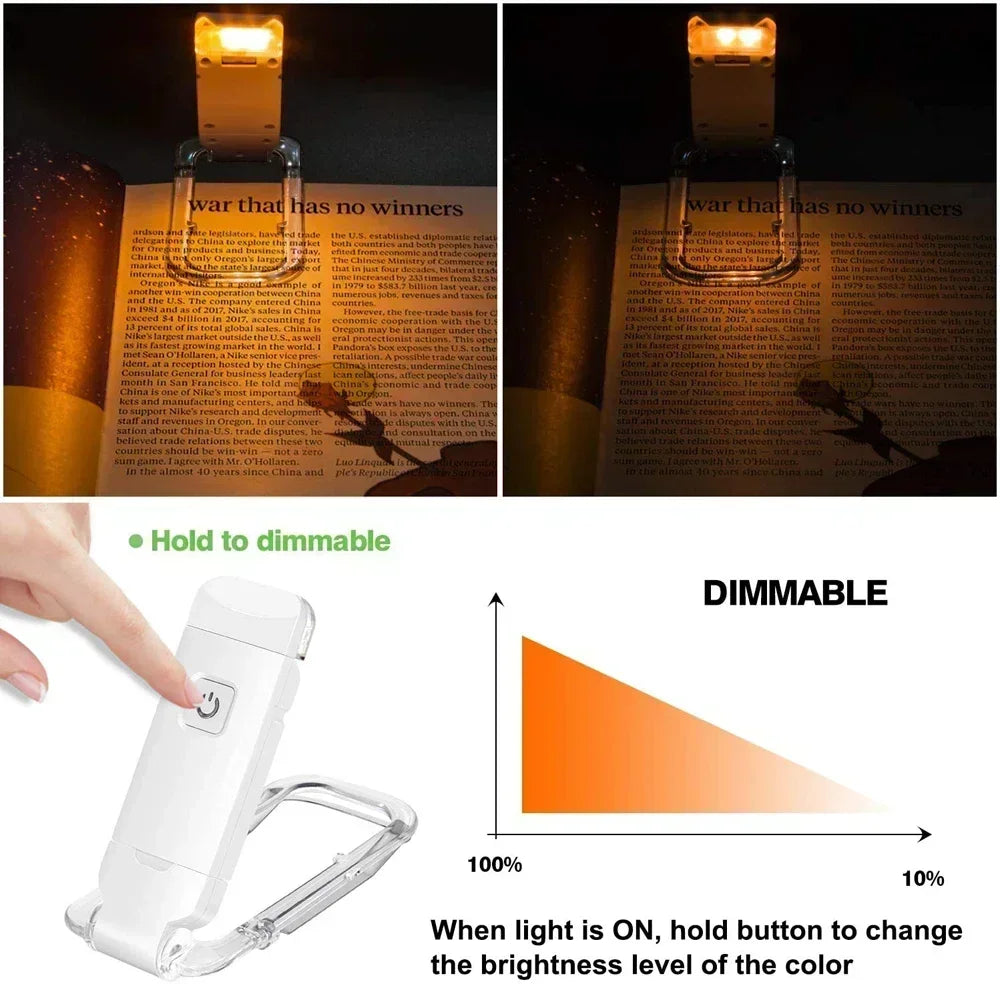 AmberGlow USB Book Light