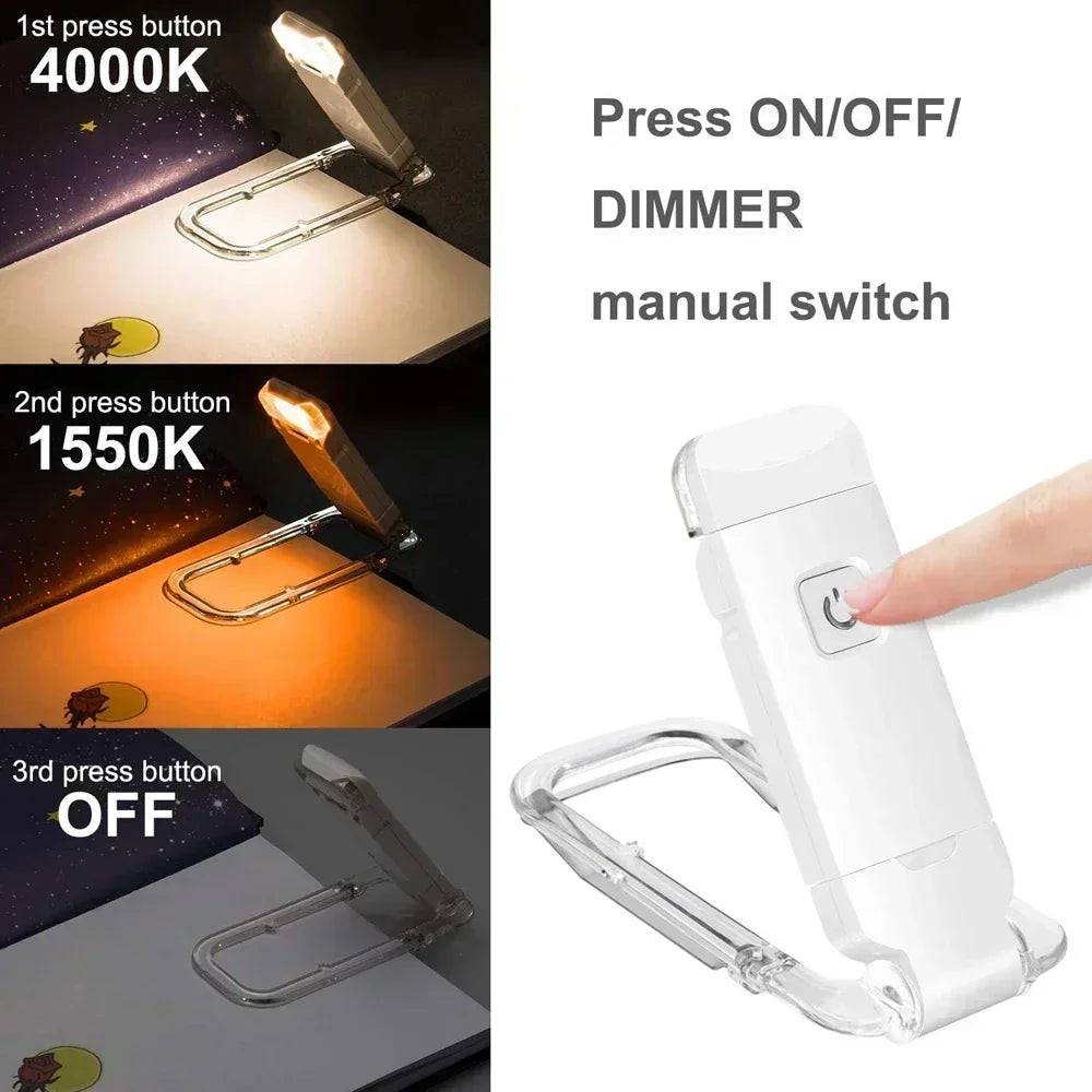 AmberGlow USB Book Light