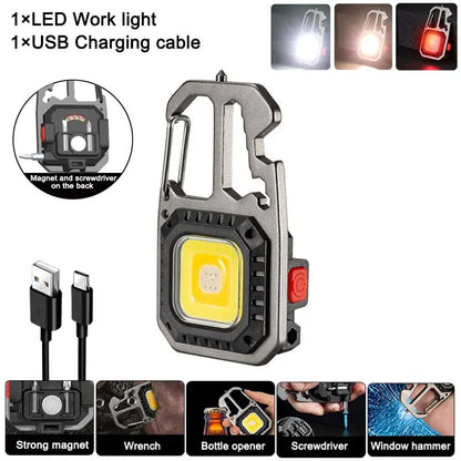 Ultra-Portable LED Keychain Light