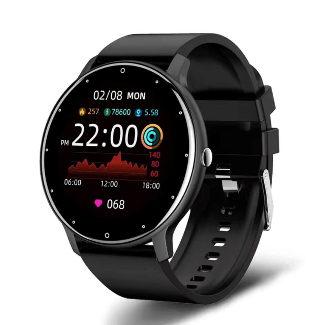 Smartwatch for Women: Full Touch Screen, Fitness Tracker for iOS and Android