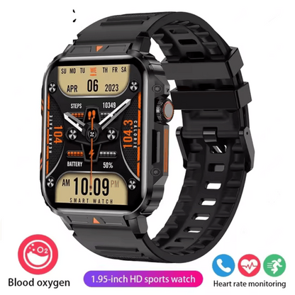 Smartwatch 1.95" Health Monitoring IP68 Waterproof Sport Fitness Watch for Men & Women