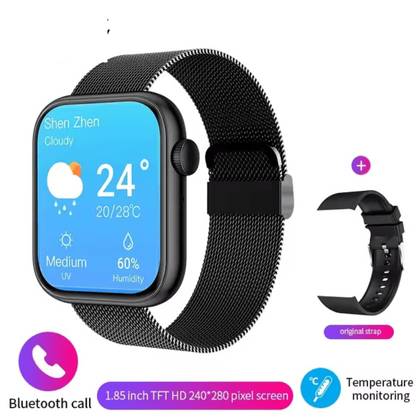 Women's Smartwatch: Full Touch Screen, Bluetooth Call, Waterproof, Sport Fitness Tracker